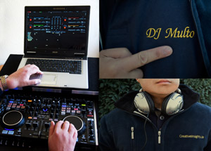 DJ collage